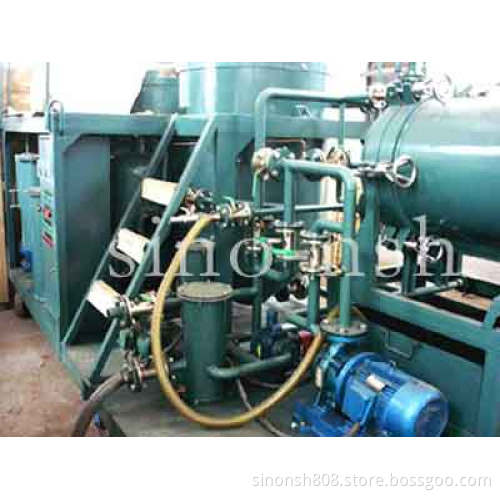 GER used engine diesel hydraulic base oil regeneration system